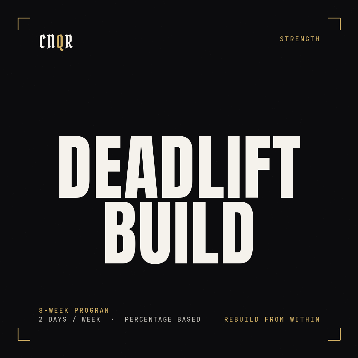 8-Week Deadlift Build program cover